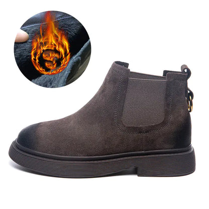 Women's Martin Boots 2025, Leather Chunky Ankle Boots