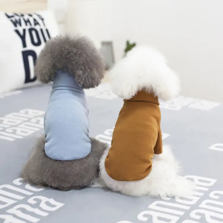 Autumn Winter Dog Clothes for Small Breeds (Warm & Casual).