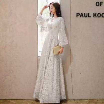 Elegant Evening Dress for Ladies' Parties.