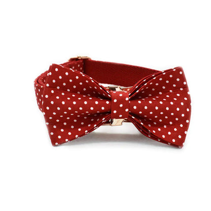 Red Dot Dog Leash and Collar Pet Supplies