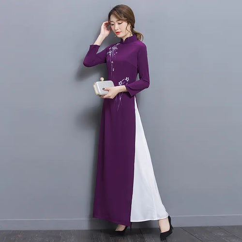 Improved Cheongsam, Tea Dress, Vintage Dress