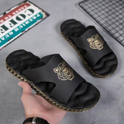 Men's Deodorant Non-Slip Beach Fashion Slippers.