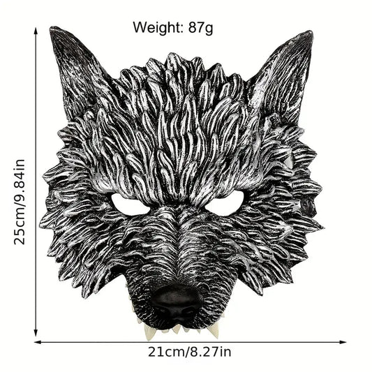 Wolf Halloween Mask for Party and Costume Accessories