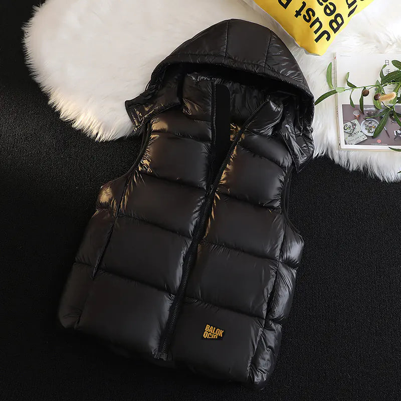 Men's Winter Thick Down Vest - Stylish and Warm