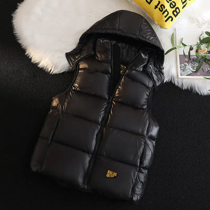 Men's Winter Thick Down Vest - Stylish and Warm