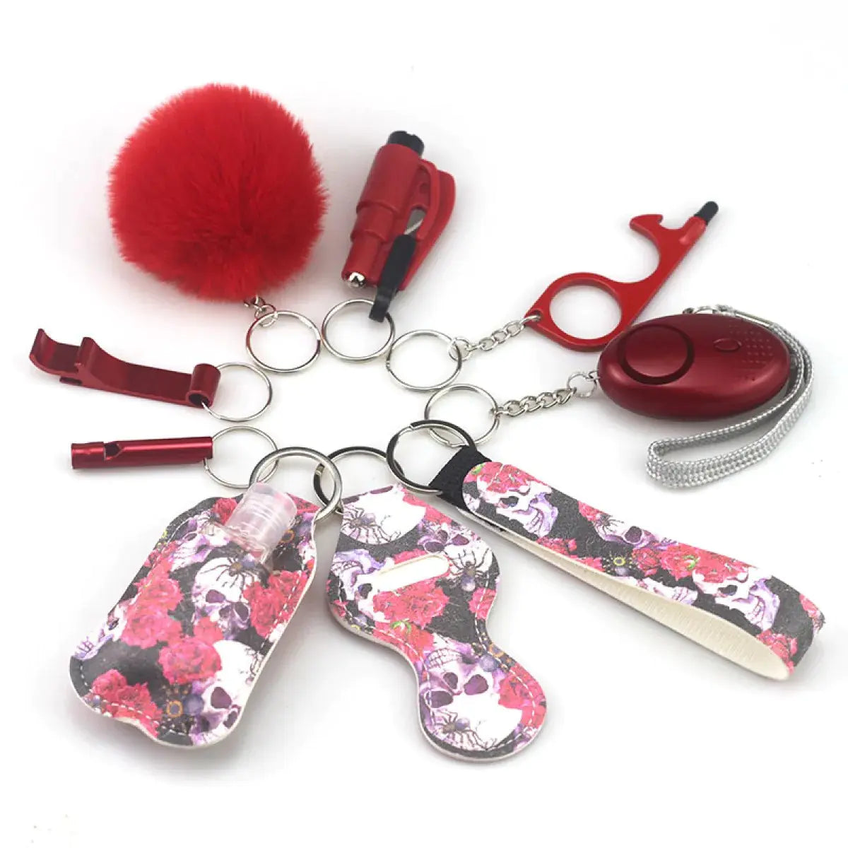 Keychain Accessory Bottles Convenient Printing